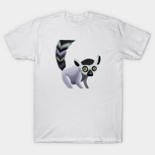 Cute Lemur Drawing T-Shirt